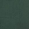 vidaXL Cabecero con orejas de terciopelo verde oscuro 163x16x118/128cm