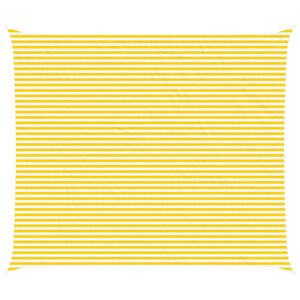 vidaXL Toldo Vela de Sombra Amarillo y 7 x 6 m 100% Poli&eacute;ster Oxford