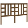 vidaXL Cabecero de cama madera maciza de pino marr&oacute;n miel 156x4x100 cm