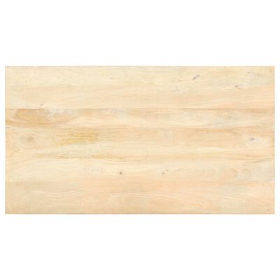 vidaXL Mesa de comedor de madera maciza de mango 118x60x77 cm