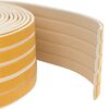 vidaXL Sello de ventana autoadhesivo Blanco 9 x 3 mm 12 m Espuma EPDM