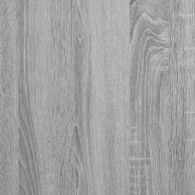 vidaXL Mesas auxiliares apilables 3 pzas madera ingeniería gris Sonoma