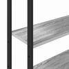 vidaXL Estanter&iacute;a para libros Gris Sonoma 60 x 24 x 161 cm