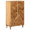vidaXL Armarios de Almacenamiento con caj&oacute;n Marr&oacute;n 60 x 33,5 x 100 cm