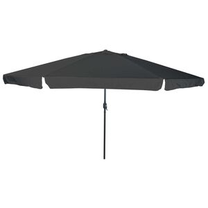 vidaXL Parasol de jardín Antracita y Negro 395 x 395 x 245 cm