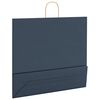 vidaXL Bolsas de papel con asas 50 uds azul 54x15x49 cm