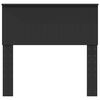 vidaXL Cabecero Roble Negro 90 cm Madera contrachapada