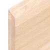 vidaXL Encimera de ba&ntilde;o madera maciza sin tratar 40x60x(2-4) cm