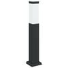 vidaXL Baliza de luz de 50 cm, color negro, IP44