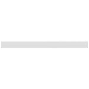 vidaXL Umbral de Ventana Blanco 140 x 15 x 4,5 cm PVC