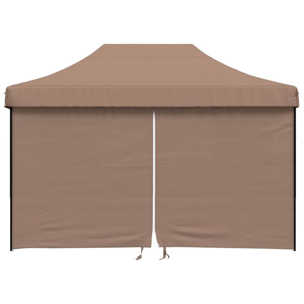 vidaXL Carpa de Fiesta Marr&oacute;n 279 x 410 x 315 cm Tela Oxford
