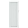 vidaXL Mueble de pared ba&ntilde;o BERG madera maciza blanco 69,5x27x71,5 cm