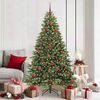vidaXL &Aacute;rbol de Navidad artificial con 300 LED Verde 180 cm PE y PVC