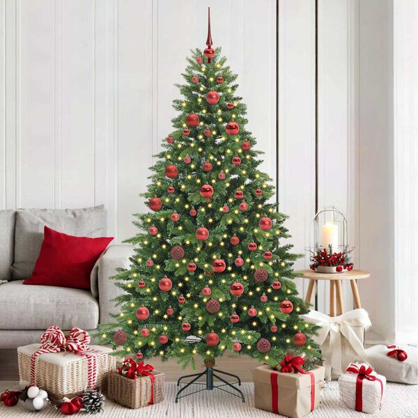 vidaXL &Aacute;rbol de Navidad artificial con 300 LED Verde 180 cm PE y PVC
