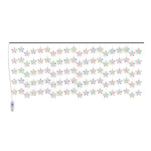 vidaXL Cortina de luces estrellas 500 LEDs de colores 8 funciones