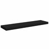 vidaXL Estantes flotantes de pared 2 uds MDF negro 90x23,5x3,8 cm