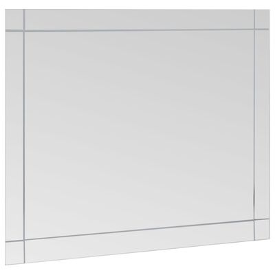 vidaXL Espejo de pared vidrio 100x60 cm