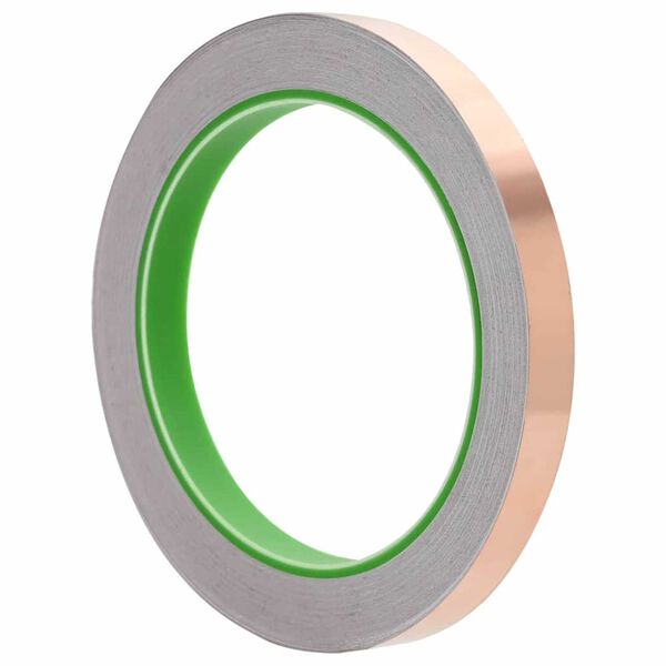 vidaXL Cinta de cobre 6 pcs Cobre 2000 x 1 cm Cobre