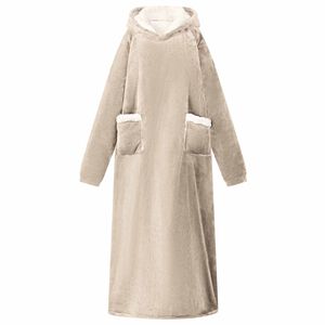 vidaXL Sudadera manta Beige M Forro Polar y Franela