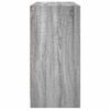 vidaXL Aparador madera de ingeniería gris Sonoma 102x37x75,5 cm