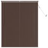 vidaXL Persiana Veneciana Marr&oacute;n Oscuro con Patr&oacute;n 150 x 110 cm PVC