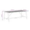 vidaXL Juego de comedor de jard&iacute;n 9 piezas madera maciza de acacia