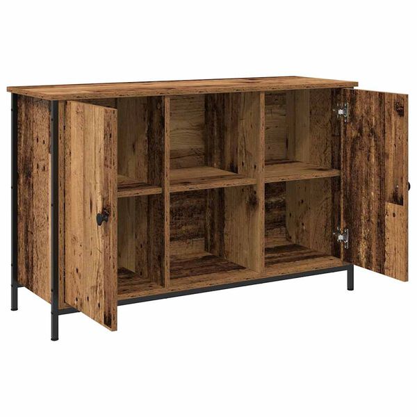 vidaXL Conjunto de mueble de TV Madera Vieja 101 x 35 x 65 cm
