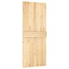 vidaXL Puerta NARVIK madera maciza pino 85x210 cm