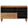 vidaXL Mueble de TV madera maciza de mango 80x33x46 cm