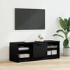 vidaXL Gabinete de TV Roble Negro 102 x 35 x 36,5 cm