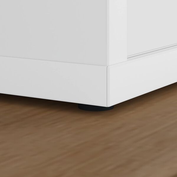 vidaXL Almohadillas para Pies de Muebles 12 pcs Negro &Oslash; 14 x 4 mm EVA