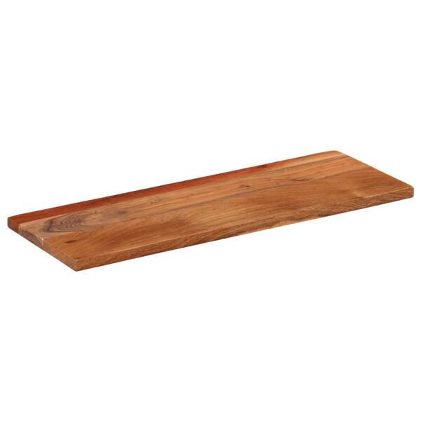 vidaXL Tablero de mesa rectangular madera maciza acacia 70x30x3,8 cm