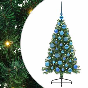 vidaXL &Aacute;rbol de Navidad Artificial Preiluminado Verde 120 cm PVC
