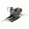 vidaXL Tornillo de banco manual carro transversal 70 mm