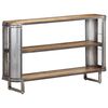 vidaXL Aparador de madera maciza de mango 120x30x73 cm
