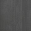vidaXL Mesitas noche 2 uds HAMAR pino macizo gris oscuro 40x35x44,5 cm