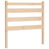 vidaXL Cabecero de cama madera maciza de pino 96x4x100 cm