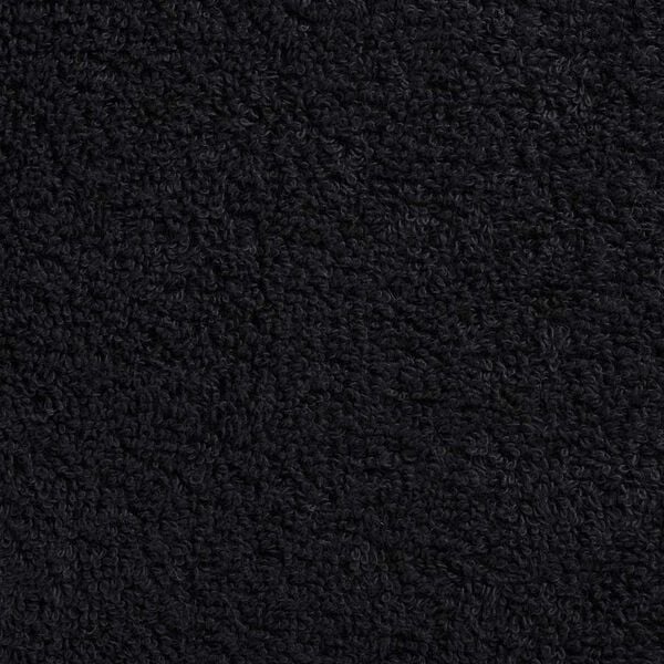 vidaXL Toalla de Invitado SOLUND 25 pcs Negro 80 x 200 cm Algod&oacute;n
