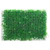 &nbsp;vidaXL Valla de hojas de helecho artificial 24 uds verde 40x60 cm