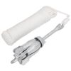 vidaXL Ancla plegable cuerda hierro fundido galvanizado plata 6 kg