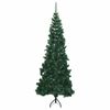vidaXL &Aacute;rbol de Navidad Artificial de Esquina Verde 240 cm PVC y Metal