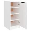 vidaXL Mueble zapatero de madera contrachapada blanco 30x35x70 cm