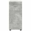 vidaXL Juego de Muebles de Ba&ntilde;o TULUM Gris Concreto 37 x 31,5 x 82 cm