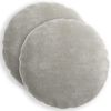 vidaXL Funda de almohada 2 uds. HEERLEN Gris Claro &Oslash; 40 cm