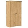 vidaXL Armario BODO madera maciza de pino blanco 99x53,5x173 cm
