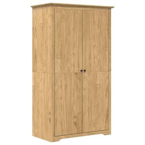 vidaXL Armario BODO madera maciza de pino gris 99x53,5x173 cm