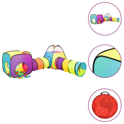 vidaXL Tienda de juegos para niños multicolor 190x264x90 cm
