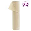 vidaXL Cubierta para plantas 2 rollos 70 g/m&sup2; 50x1,6 m