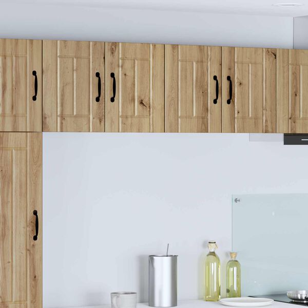 vidaXL Armario de pared para cocina con puerta Lucca Roble Artesanal