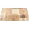 vidaXL Estante flotante madera maciza de acacia sin tratar 40x20x4 cm